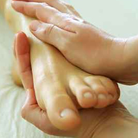 Fußmassage